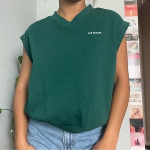 H&M green vest